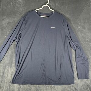 Merrell Mens XXL Long Sleeve Shirt‎ Athletic Activewear Top